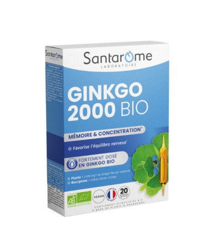 GINKGO BIO 2000 SANTAROME 20 fiole